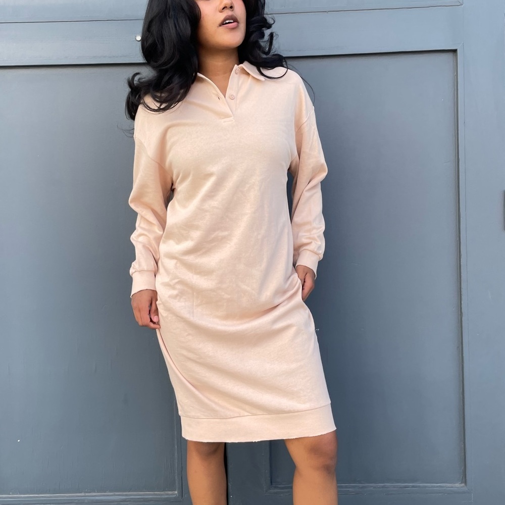 Zara sweater dress 🤍